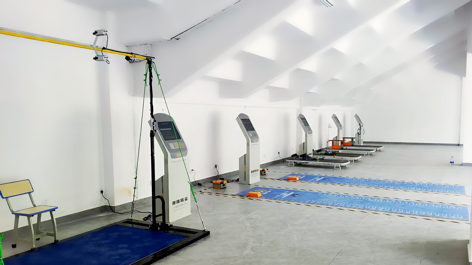 赛康精益—云南水利水电职业学院全自动体测中心建设完成